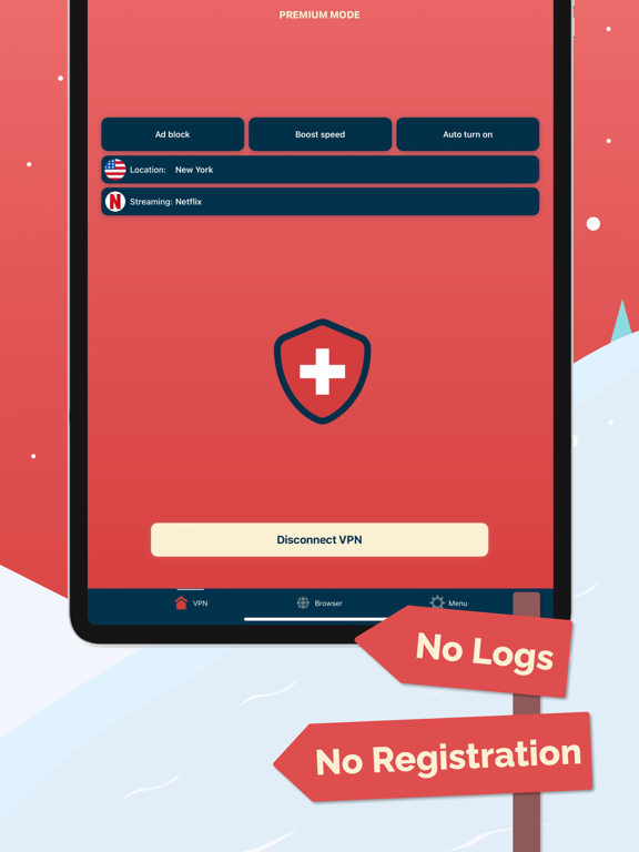 Screenshot #4 pour Swiss VPN - Super Secure VPN