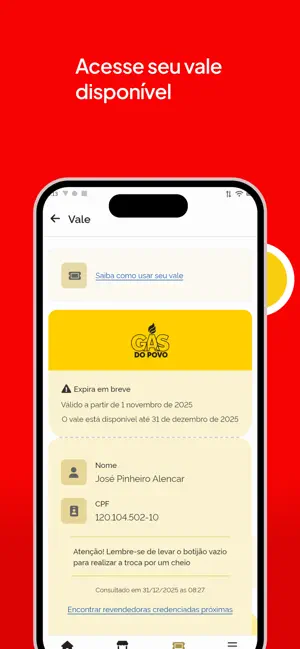 Meu Social - Gás do Povo iPhone screenshot 4
