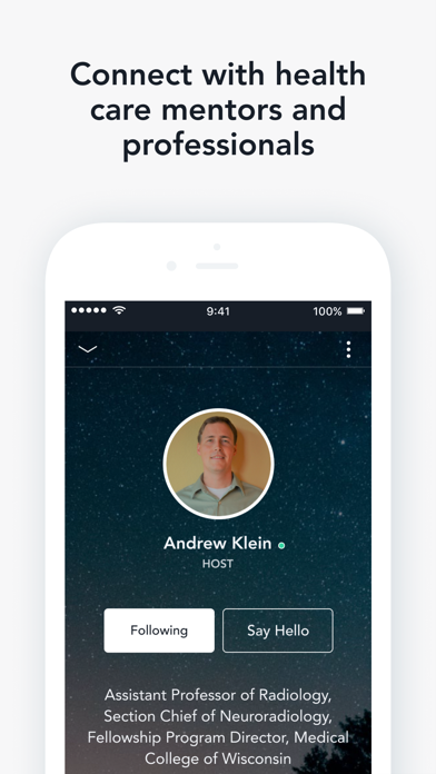AMP Honors Program iPhone screenshot 3 - Medical app