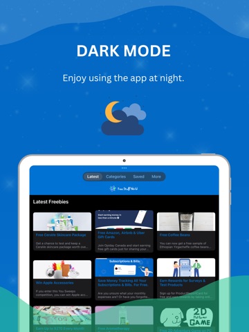 FreeStuffWorld iPad screenshot