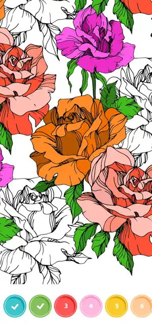 Paint.Book: Color by number screenshot 2