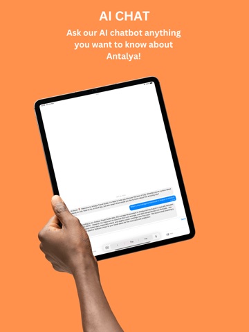 AI Travel Guide - Antalya iPad screenshot