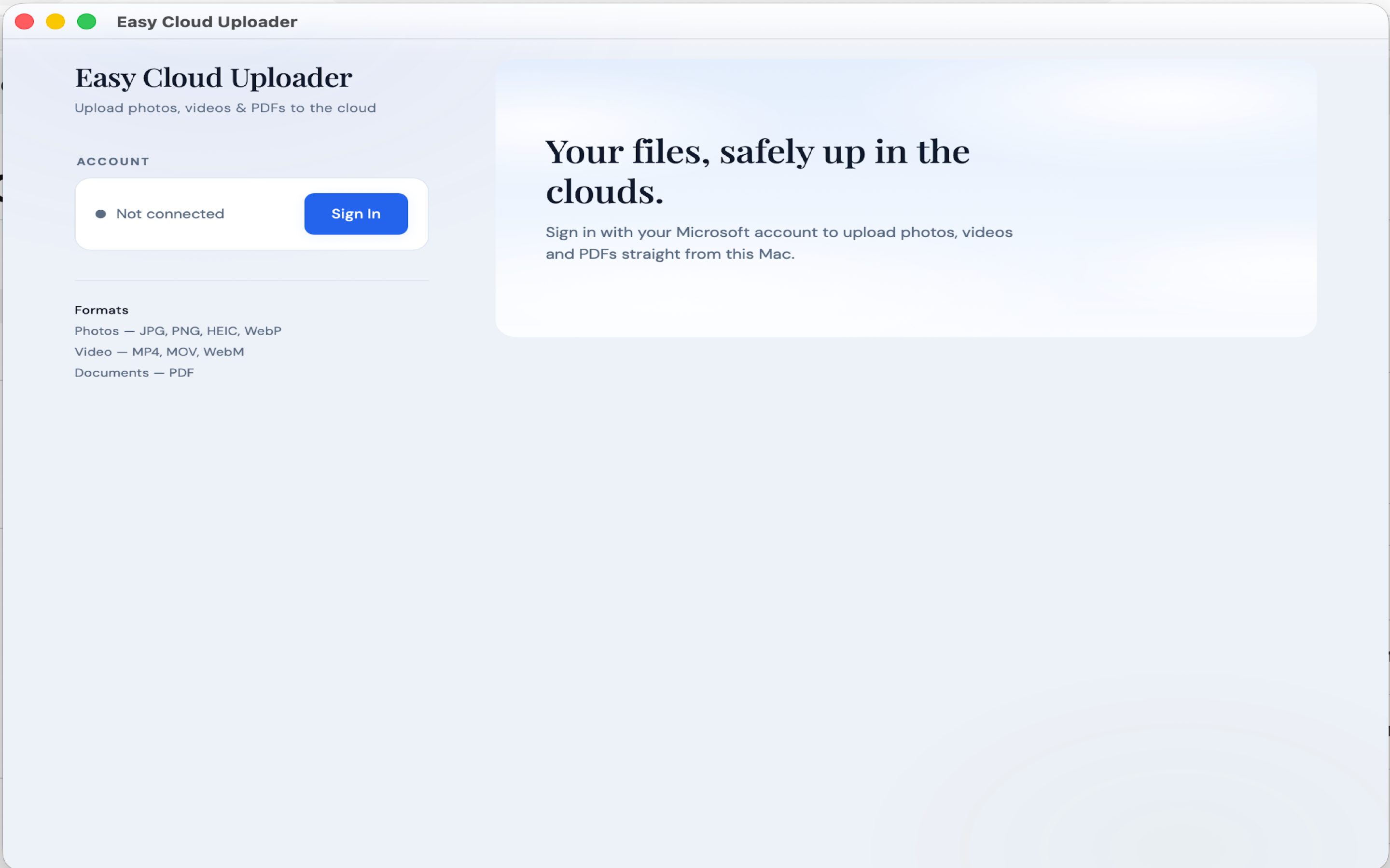 Easy Cloud Uploader screenshot 9
