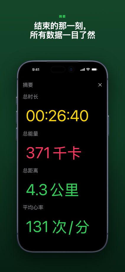 Workout Live - Heart Rate Zone App Store screenshot 3