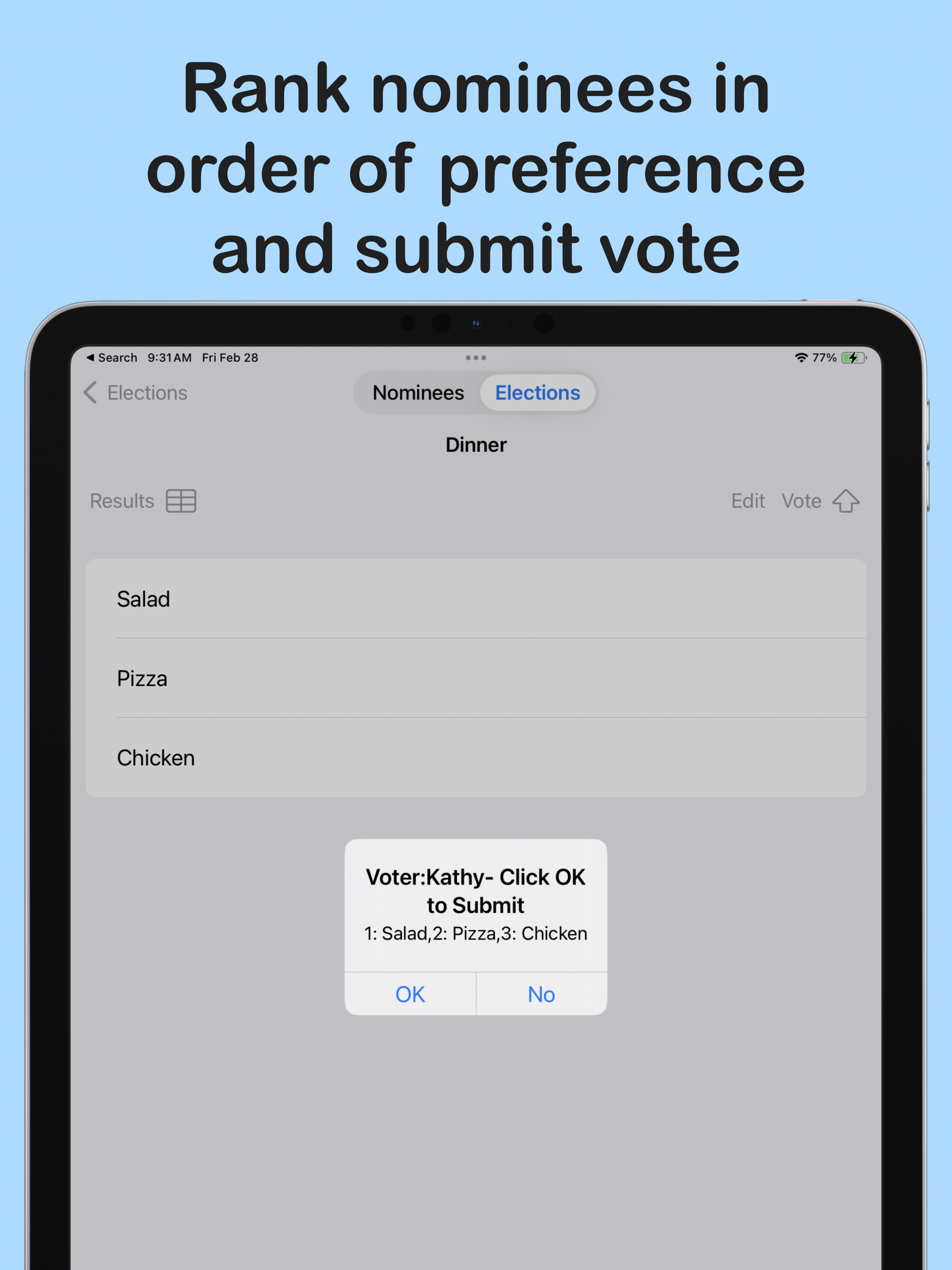 Ranked Choice
