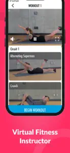 Flat Stomach Workouts screenshot #4 for iPhone