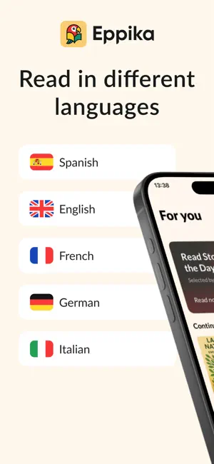 Eppika: Read & Learn Languages screenshot 2
