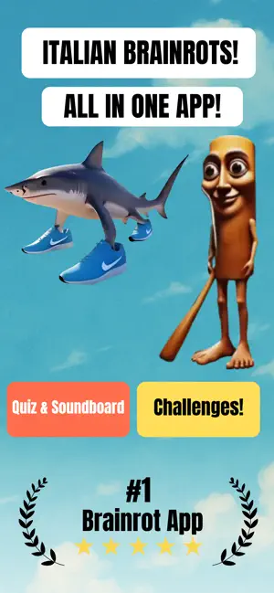 Italian Brainrot Quiz & Sounds screenshot 1