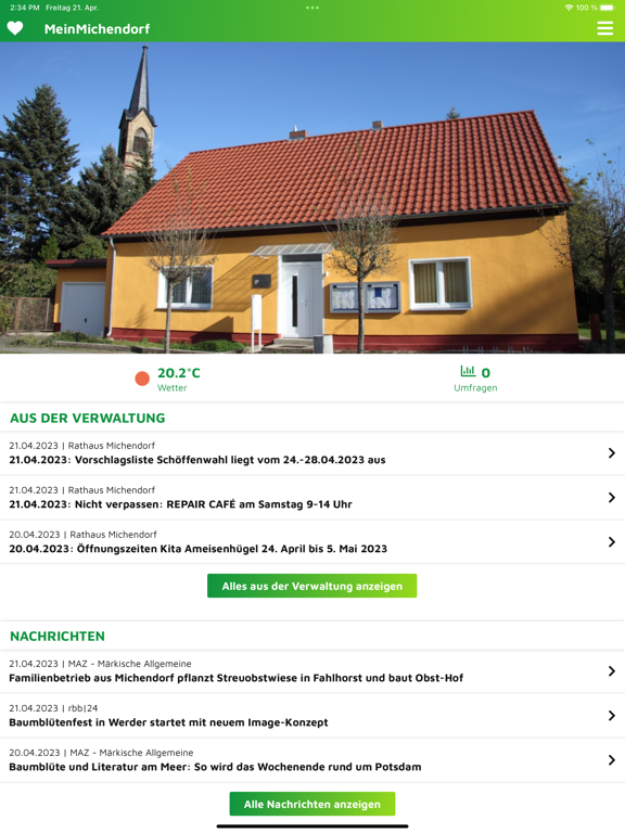 Screenshot #5 pour MeinMichendorf
