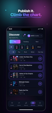 Jukebee: AI Music & Video iPhone screenshot