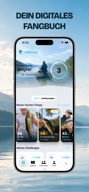 BiteCast: Fish AI & Angeln screenshot 2