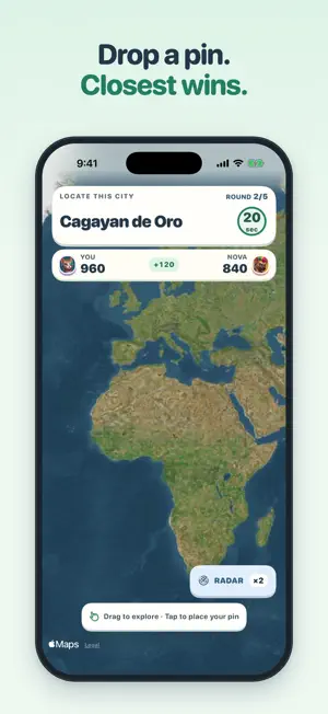 Pin-Point: Geography Game screenshot 1