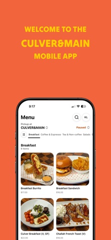 CULVER&MAIN - Order Now Screenshot 1 of 5
