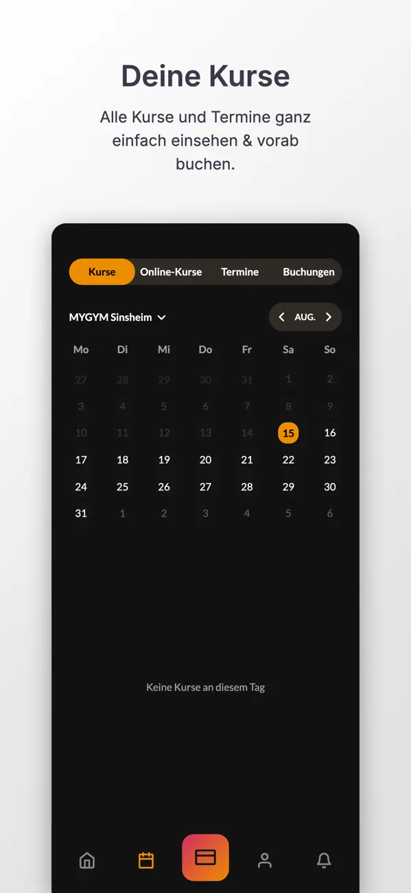 Screenshot #3 pour MYGYM Deutschland