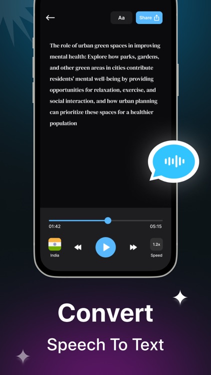Speech to Text - Voice Memos