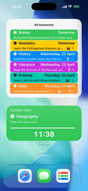 School Planner: Class Schedule screenshot 3
