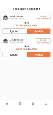 LinkPede Entregadores screenshot