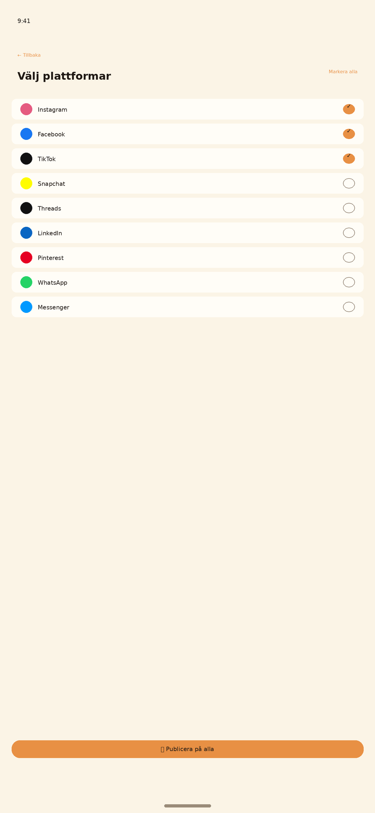 Glada Minnen screenshot 4