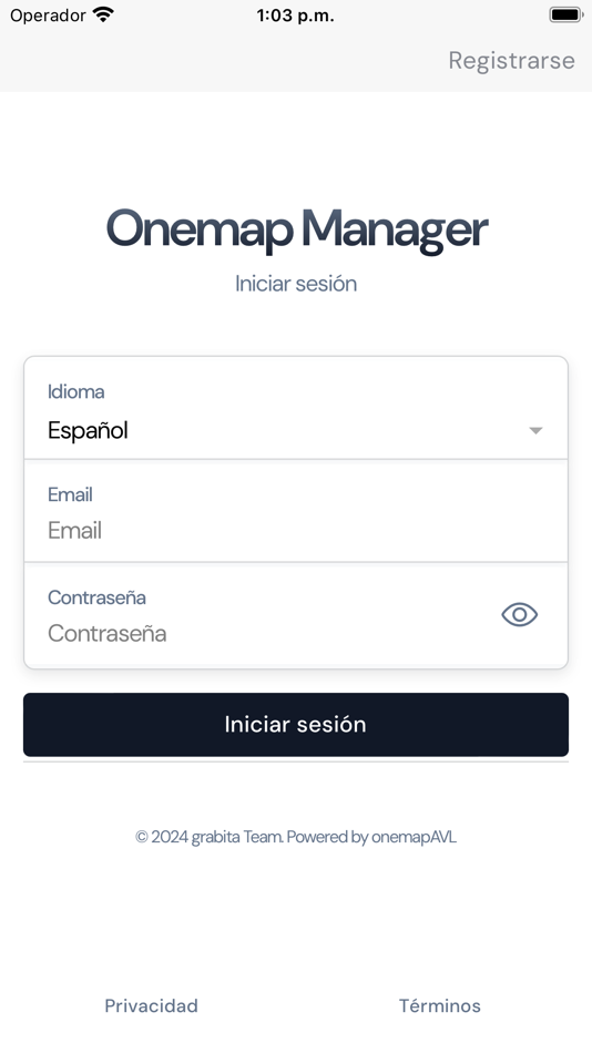 #3. Onemap Manager (iOS) Podle: ernesto vallejo garcia