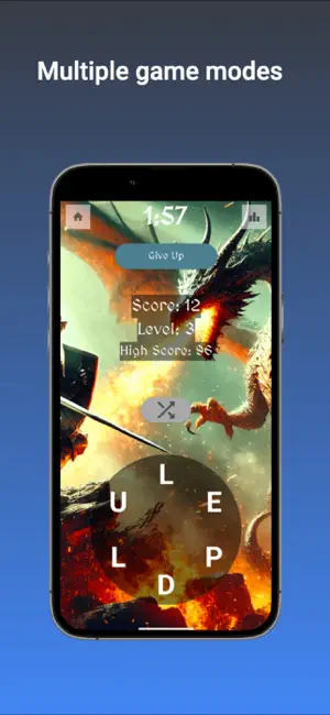 Medieval Word Twister screenshot 4