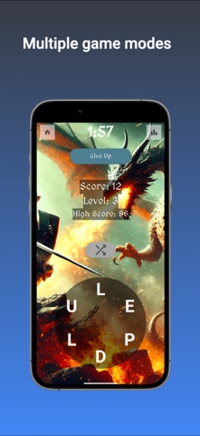 Medieval Word Twister screenshot