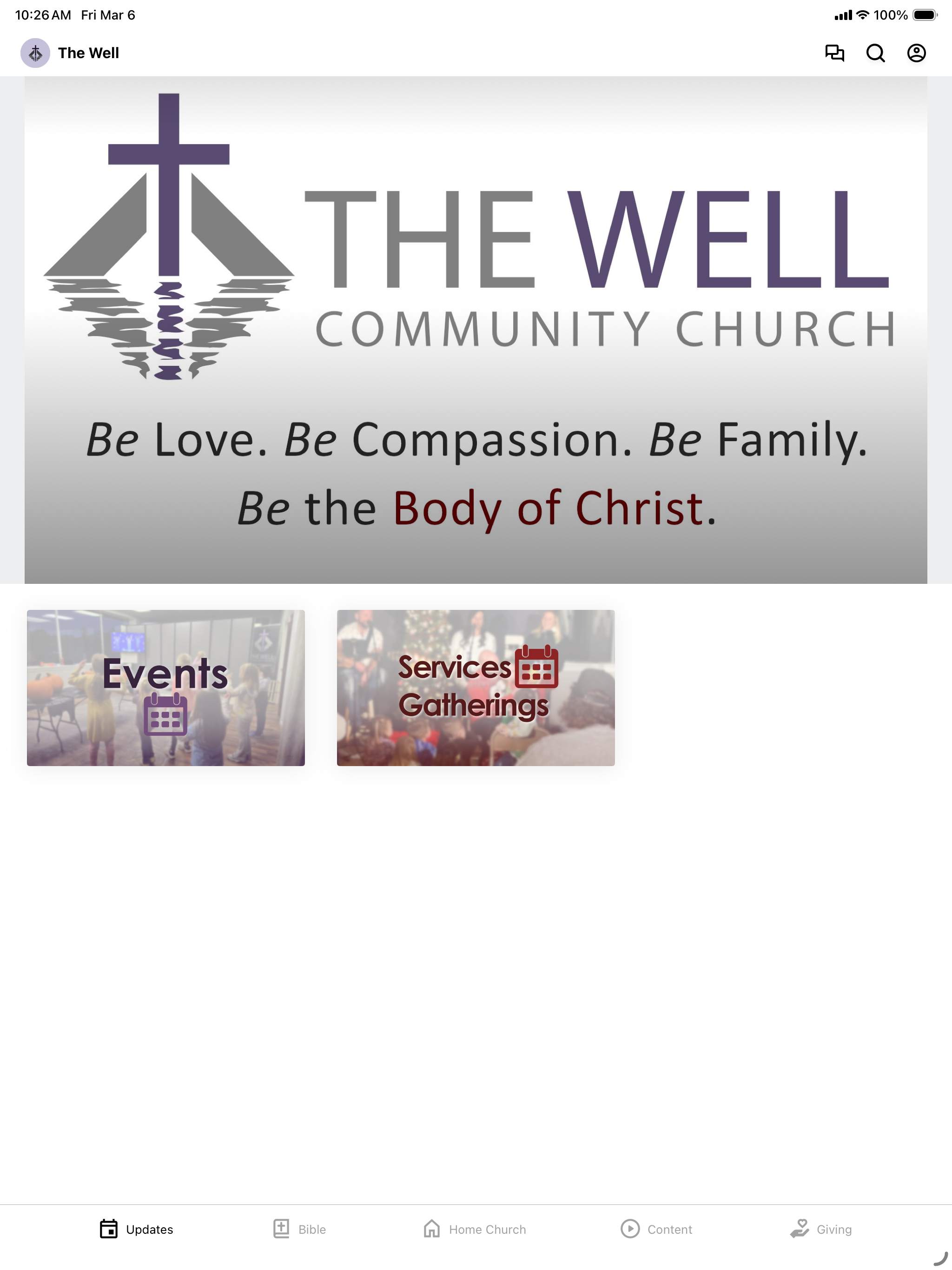The Well Community Church - VA screenshot 5