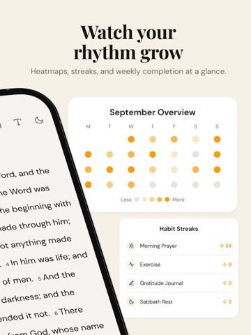 Rhythms: Christian Habits iPad screenshot