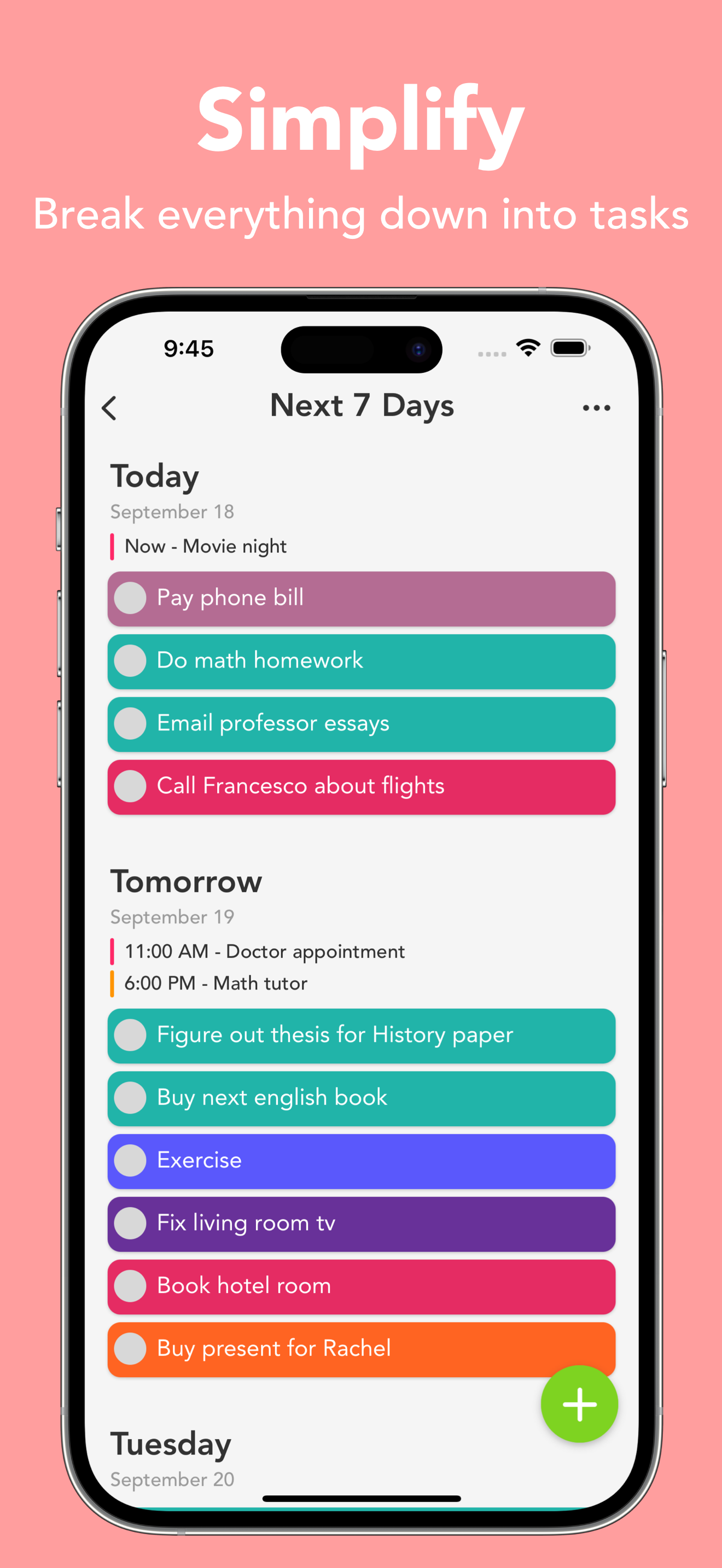 Smart Tasks - Lists Made Easy