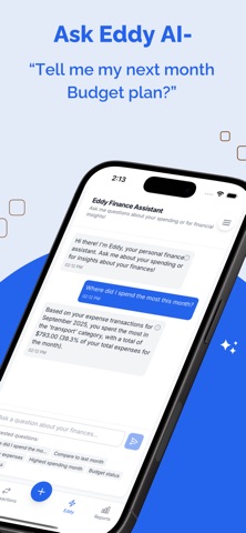 Money, Expense Tracker:Eddy AI screenshot