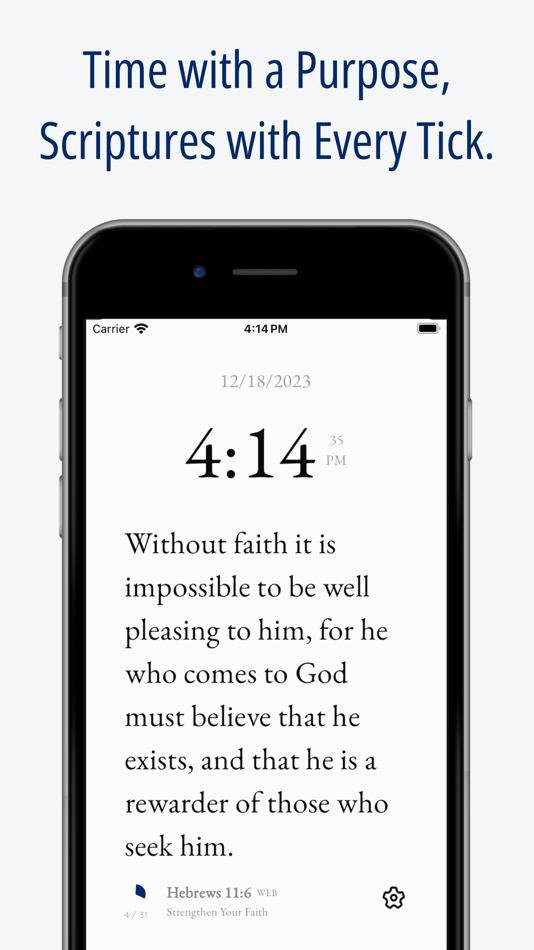 #1. Bible Clock AI - StandBy Mode (iOS) Podle: Young Park