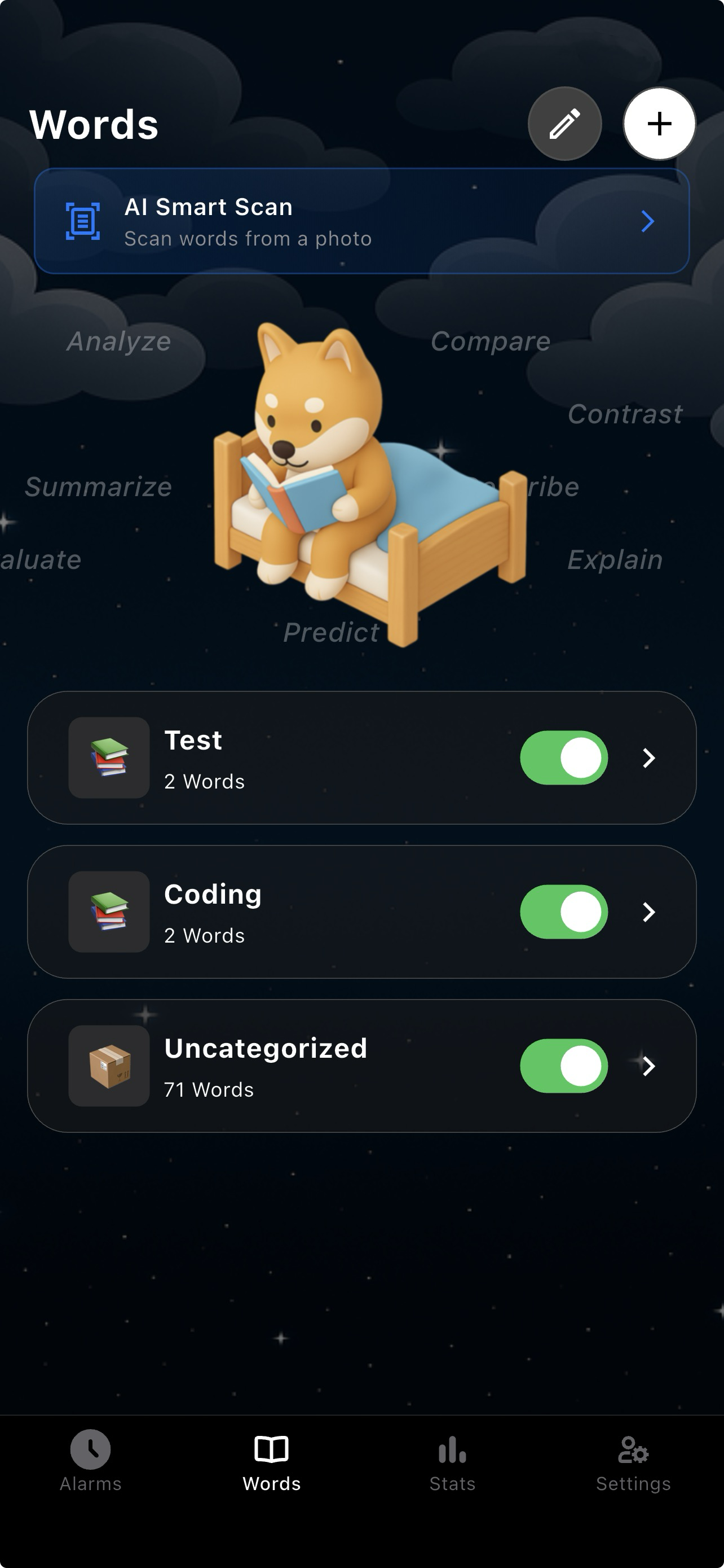 Flashcards Alarm - Vocab Quiz screenshot 3