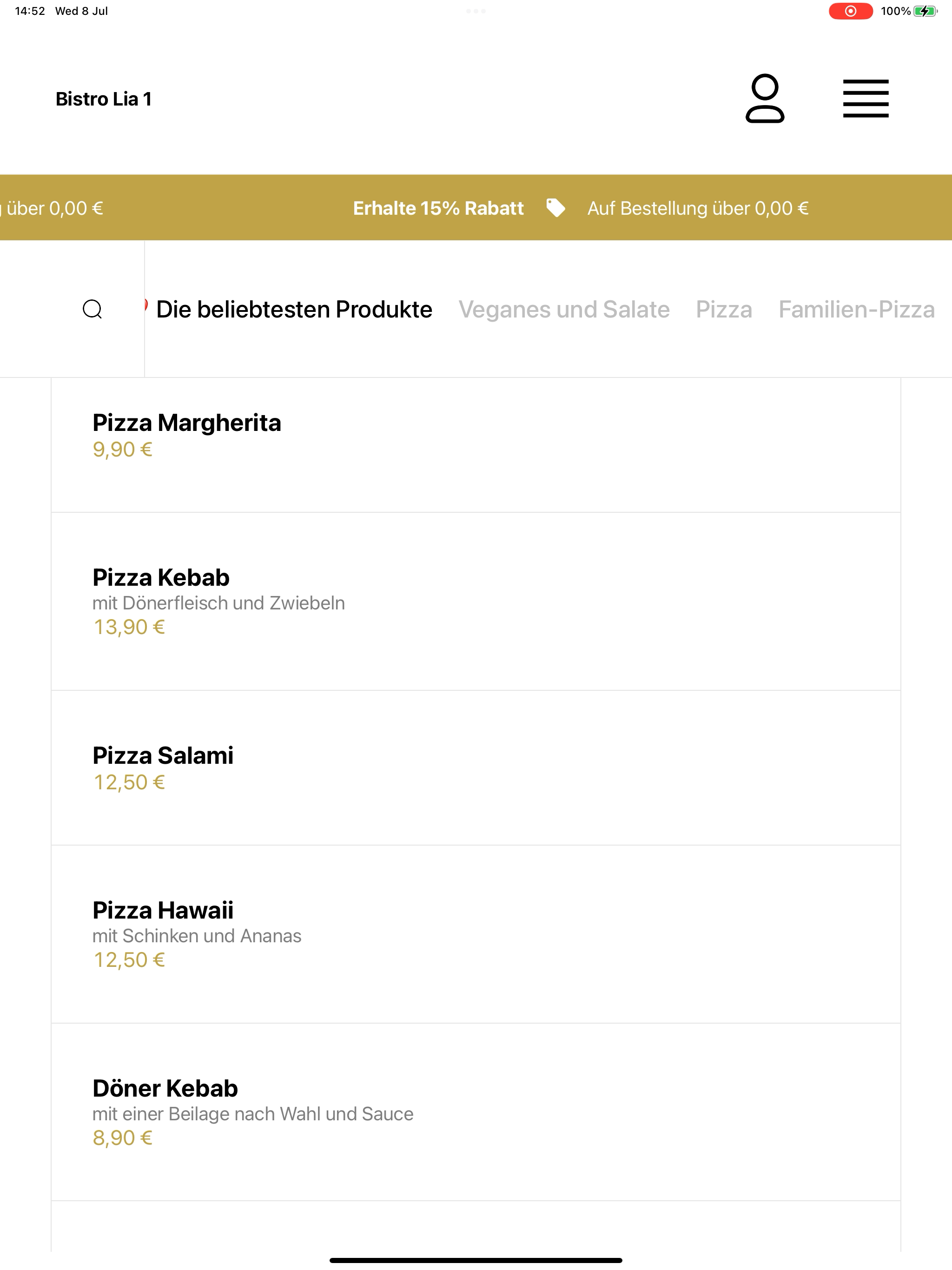 Bistro Lia 1 Leipzig screenshot 7