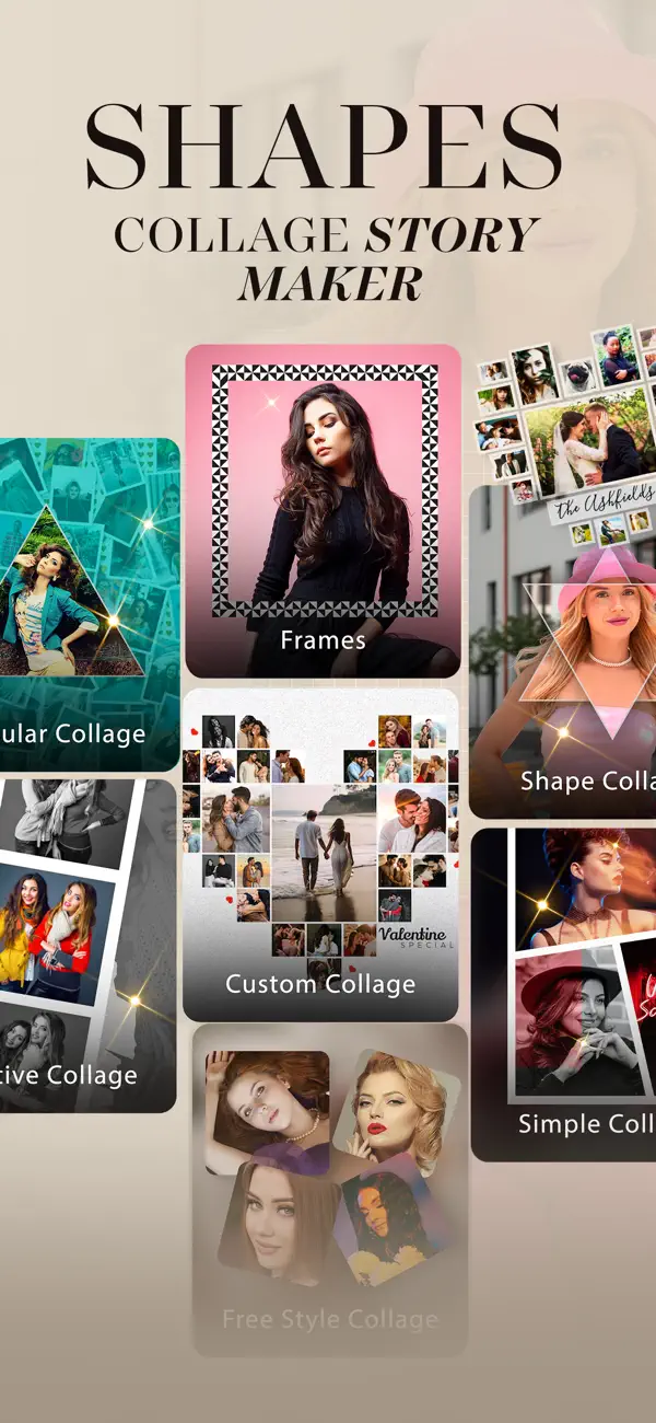 Screenshot #1 pour Shape Collage Maker