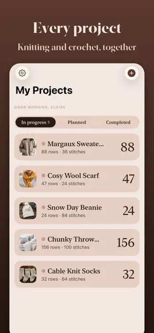 Knittle - Knitting Journal screenshot 1