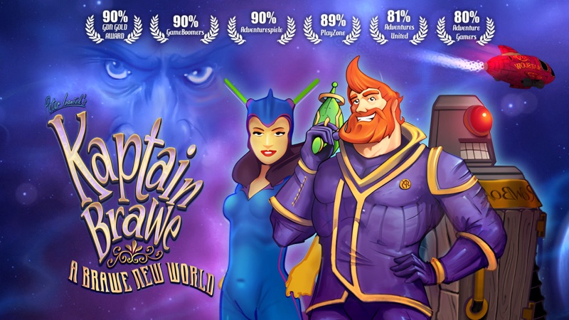 Kaptain Brawe: Space Advanture screenshot 1