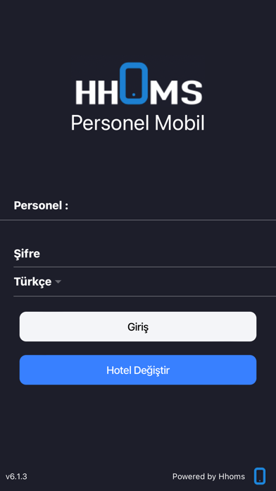 Hhoms Staff Screenshot