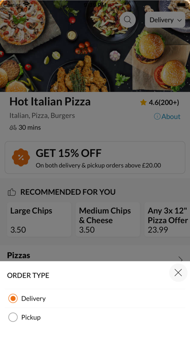 Hot Italian Pizza Screenshot