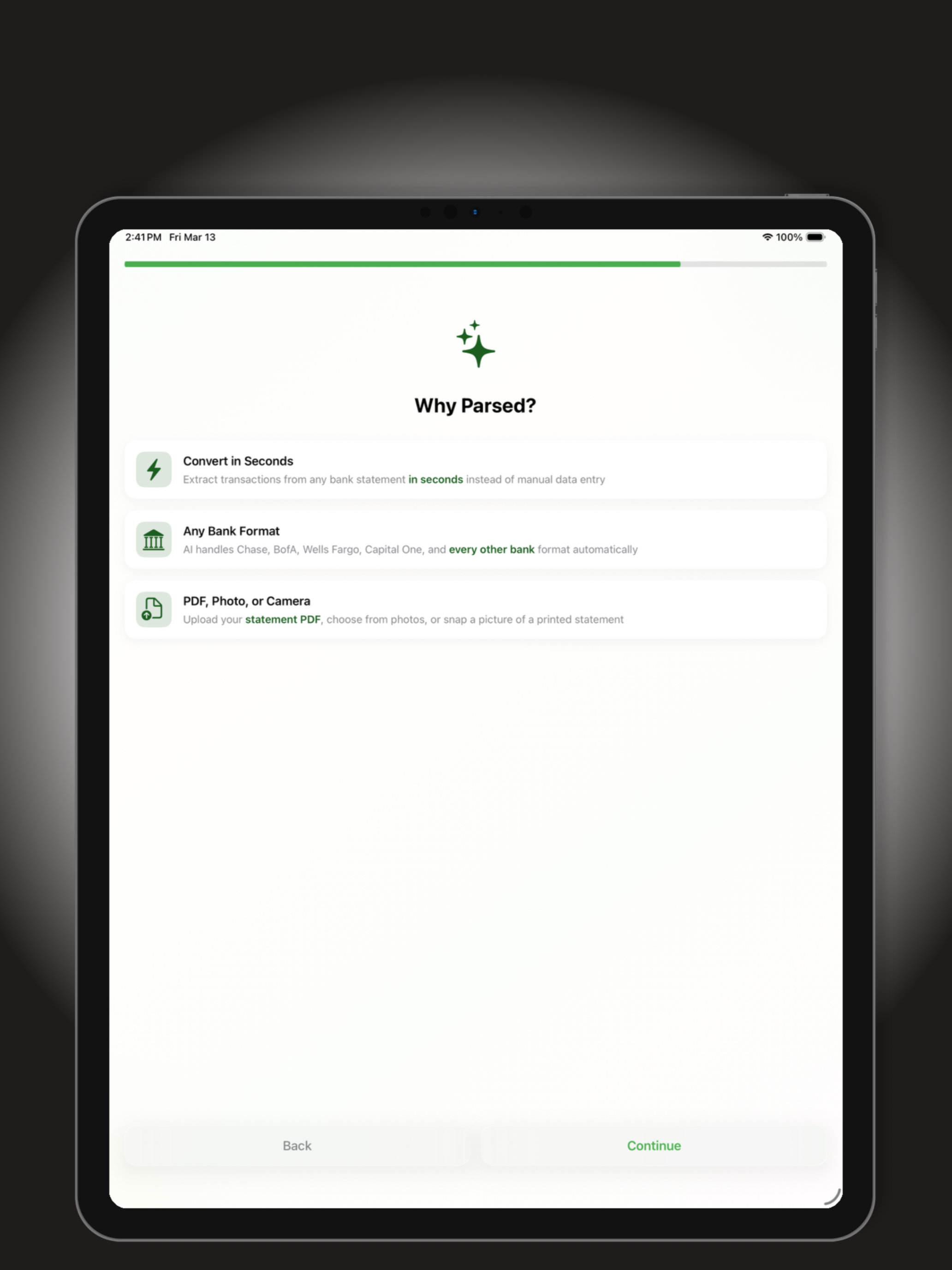 Bank Statement Converter Parse