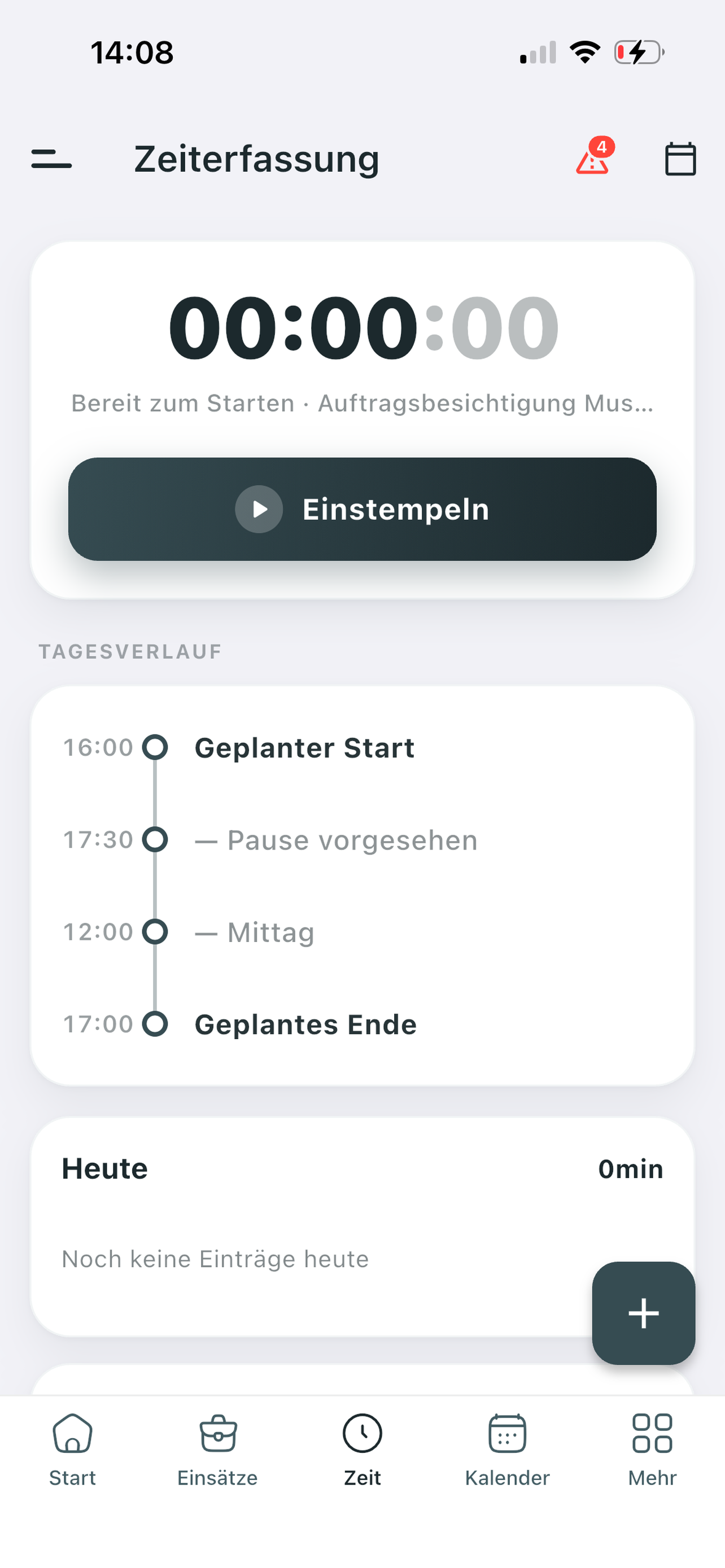 WerkUp screenshot 3