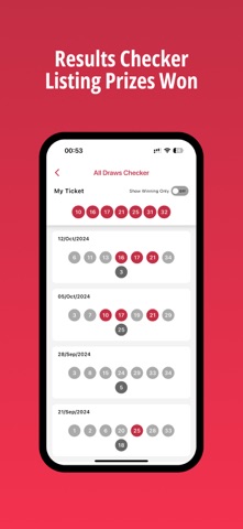 Norway Lotto iPhone screenshot