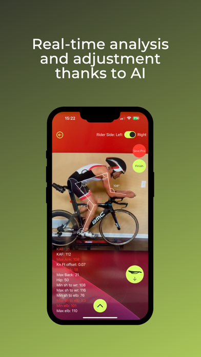 Bike Fit Performance Screenshot