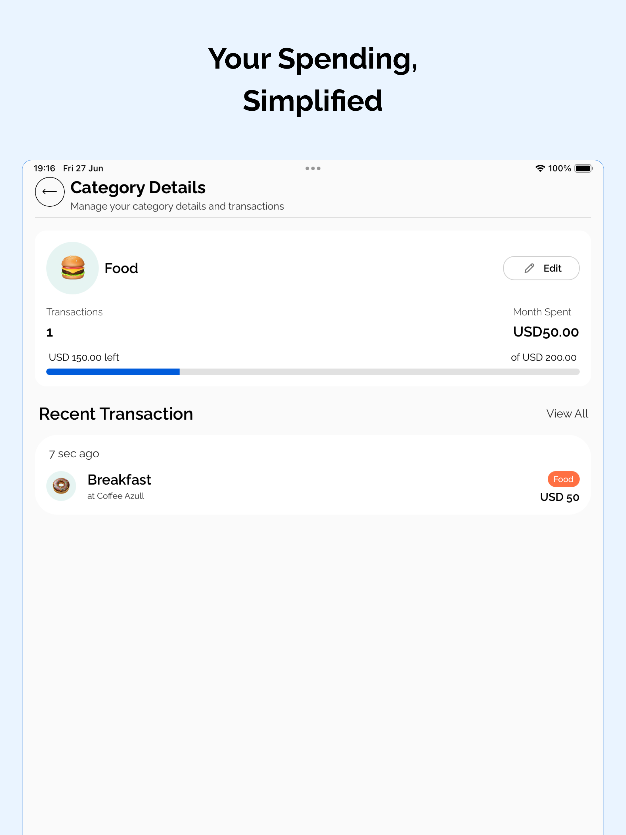 Billsy: Spend Better Monthly