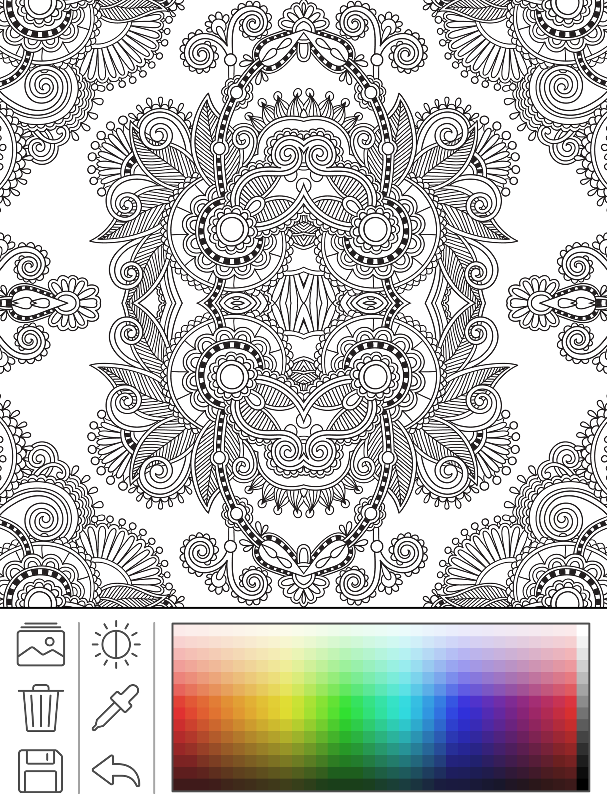 Mindfulness Coloring 1