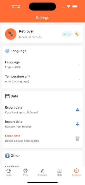 Pet Health Diary Dog & Cat Log screenshot 4