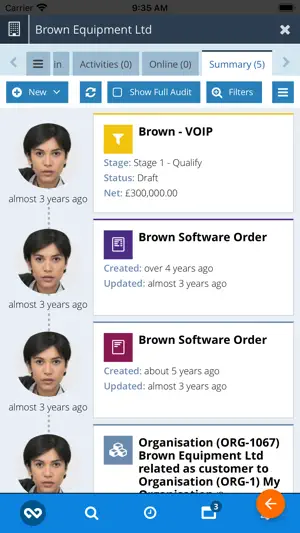 Workbooks CRM Mobile screenshot 3