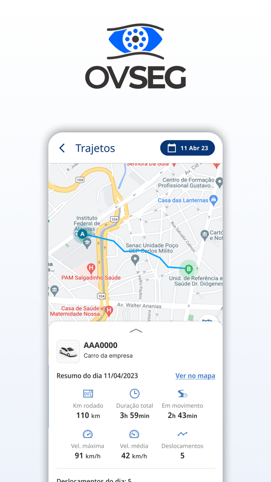 #4. OVSEG Rastreamento (iOS) 由: SD ADMINISTRACAP E PARTICIPACAO LTDA