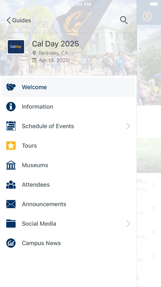 #2. UC Berkeley / Cal Event Guides (iOS) 由: University of California, Berkeley