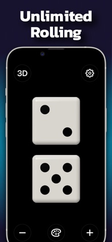 Dice Roller: Shake & Roll Screenshot 2 of 5
