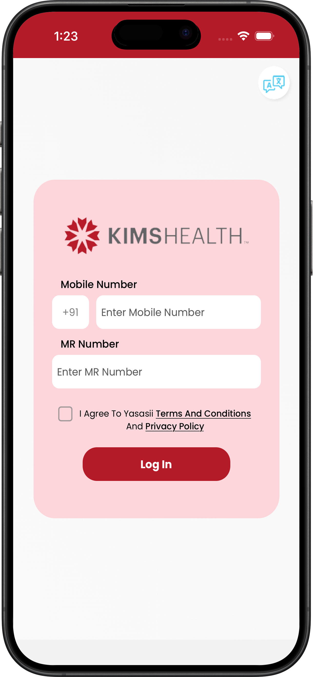 KIMSHealth Lite Patient App