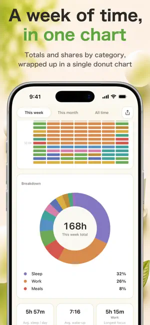 DayLog – One-Tap Time Tracker screenshot 3